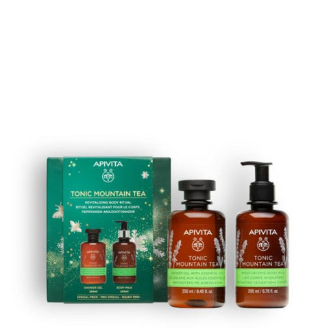 Apivita Tonic Mountain Tea Revitalizing Body Ritual Special Price