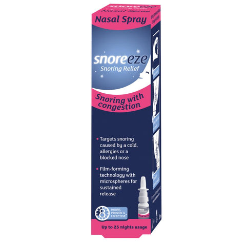 Snoreeze Nasal Spray για την Καταπολέμηση του Ροχαλητού