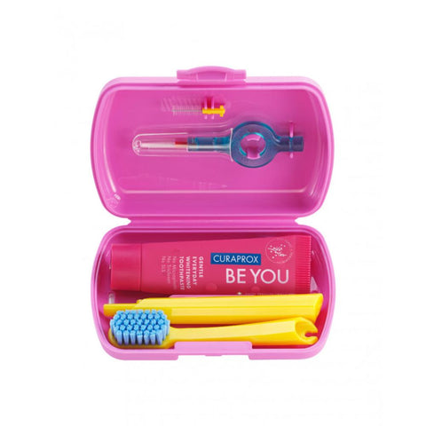 Curaprox Travel Set Pink