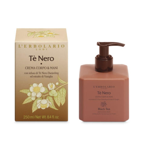 L'Erbolario Te Nero Body & Hands Cream