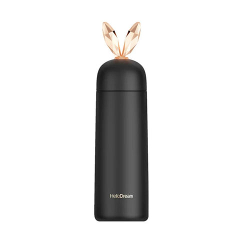 One & Only Hello Smile Crystal Ears Vacuum Flask