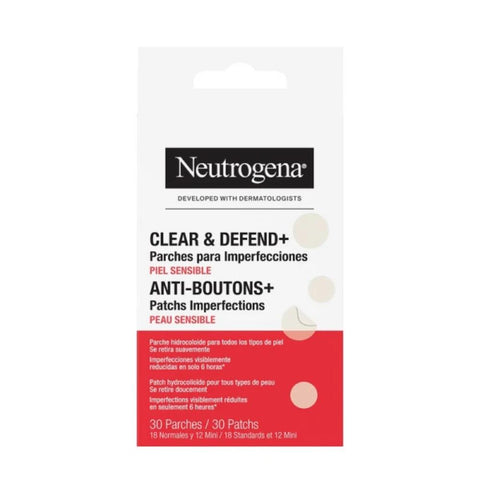 Neutrogena Clear & Defend Blemish Patches Gentle on Skin