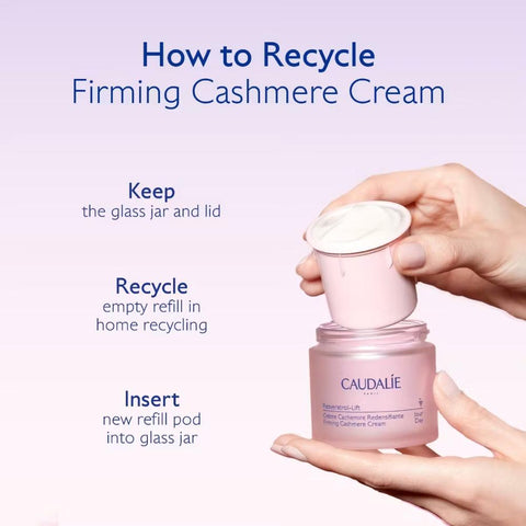 Caudalie Resveratrol-Lift Firming Cashmere Day Cream Refill-NEW
