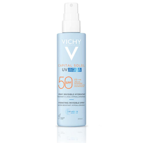 Vichy Capital Soleil UV Aqua Spray Hidratante Invisible SPF50