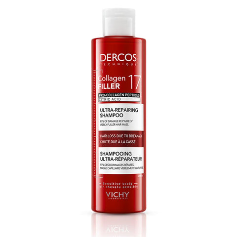 Vichy Dercos Collagen 17 Filler Shampoo- Ενδυνάμωση Μαλλιων