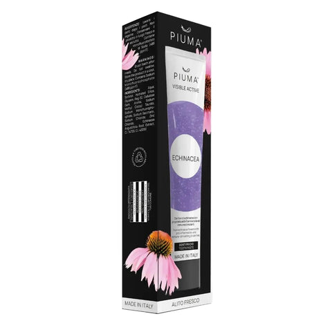 Piuma Visible Active Echinacea Toothpaste-Οδοντόκρεμα με Εχινάκεια