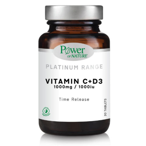 Power Health Platinum Vitamin C + D3 Time Release