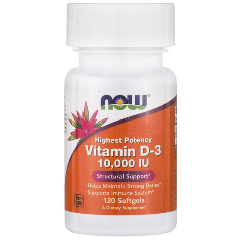 Now Vitamins D3 10000IU