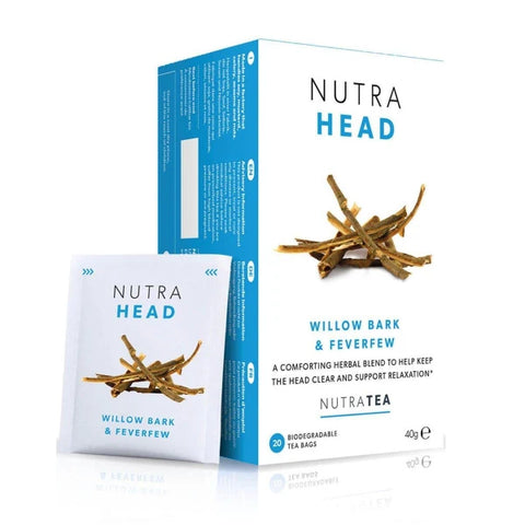 Nutra Head Tea with Willow Bark & Feverfew, 20 Φακελίσκοι
