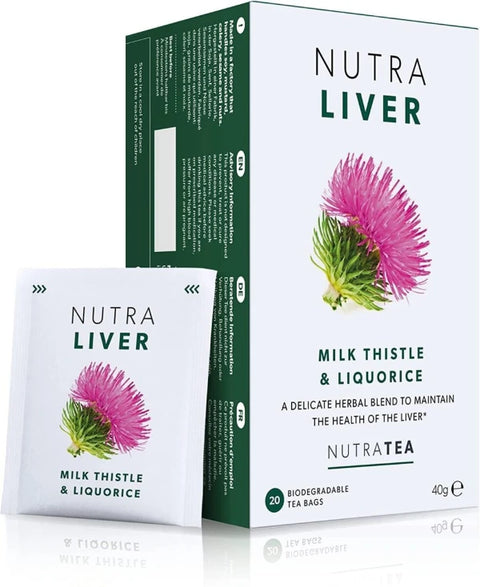 Nutra Liver Tea with Milk Thistle & Liquorice, 20 Φακελίσκοι