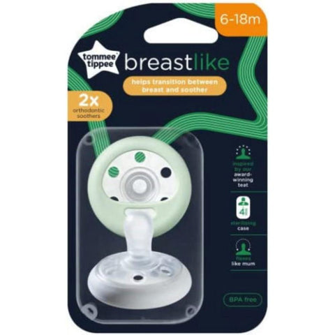 Tommee Tippee Breastlike Πιπίλες 6-18m