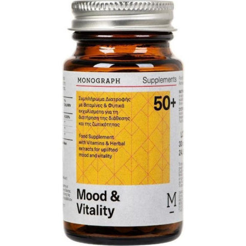Monograph Mood & Vitality Συμπλήρωμα Διατροφής